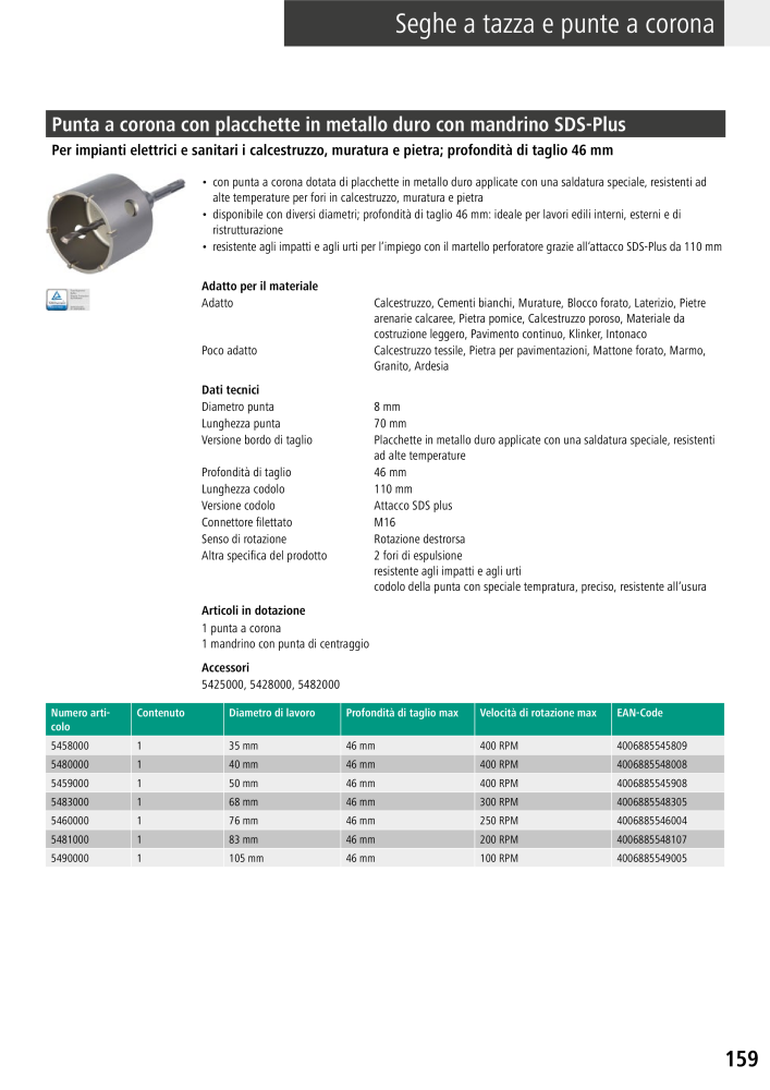 Strumenti del catalogo principale di Wolfcraft NR.: 20427 - Strona 159