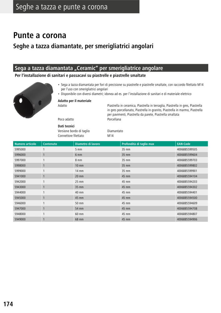 Strumenti del catalogo principale di Wolfcraft NR.: 20427 - Strona 174