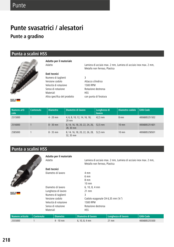 Strumenti del catalogo principale di Wolfcraft Č. 20427 - Strana 218