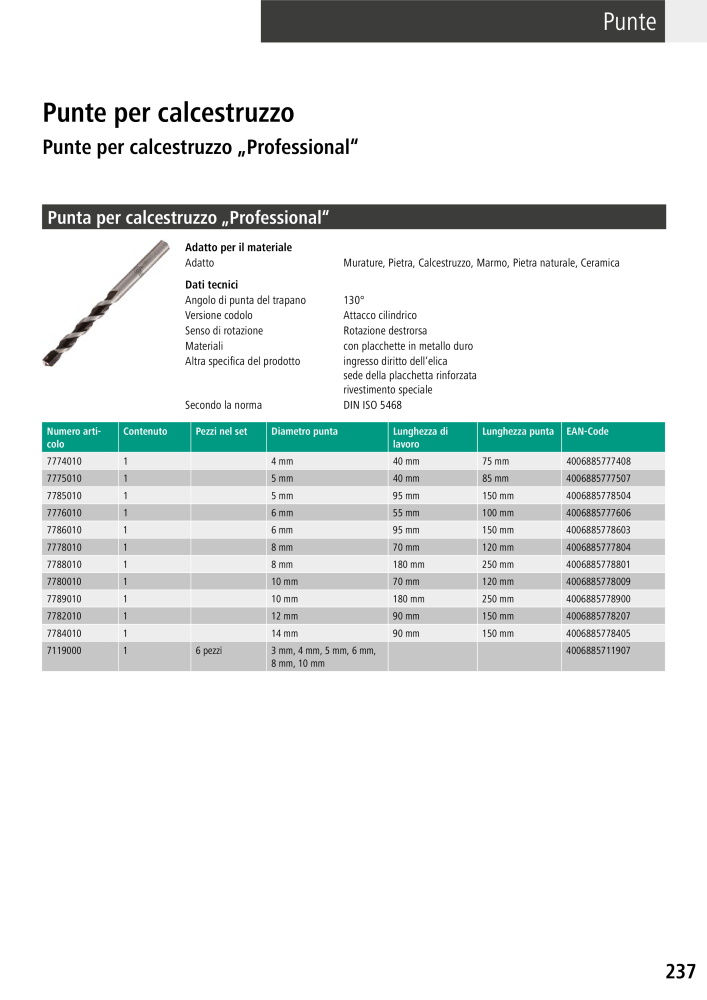 Strumenti del catalogo principale di Wolfcraft Nº: 20427 - Página 237
