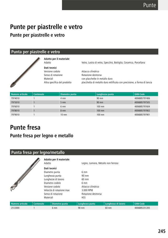 Strumenti del catalogo principale di Wolfcraft NR.: 20427 - Pagina 245