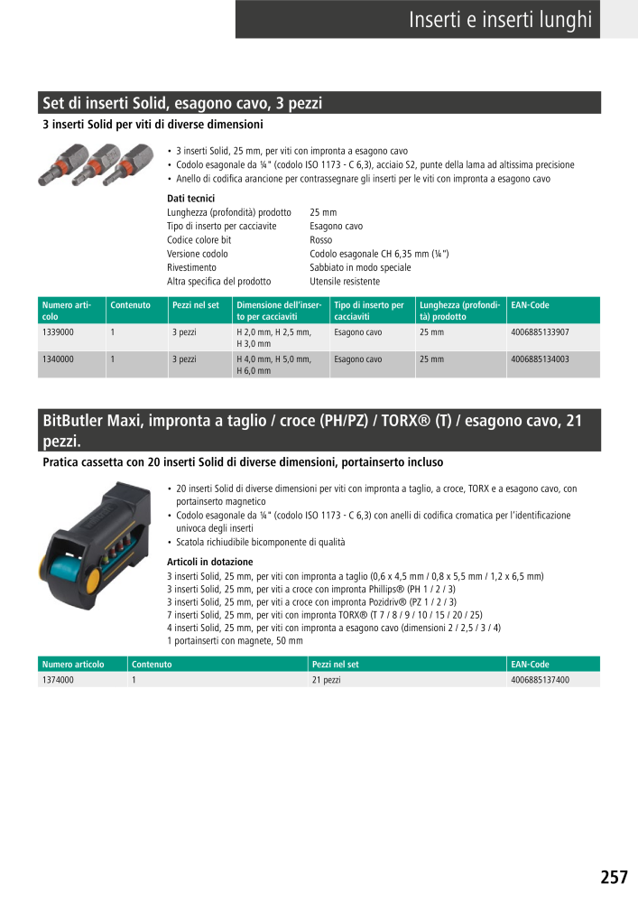 Strumenti del catalogo principale di Wolfcraft n.: 20427 - Pagina 257