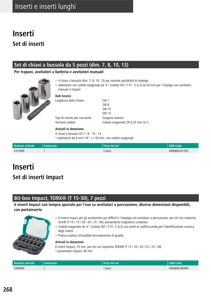 Strumenti del catalogo principale di Wolfcraft Nb. : 20427 - Page 268