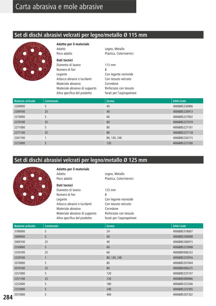 Strumenti del catalogo principale di Wolfcraft Nb. : 20427 - Page 284