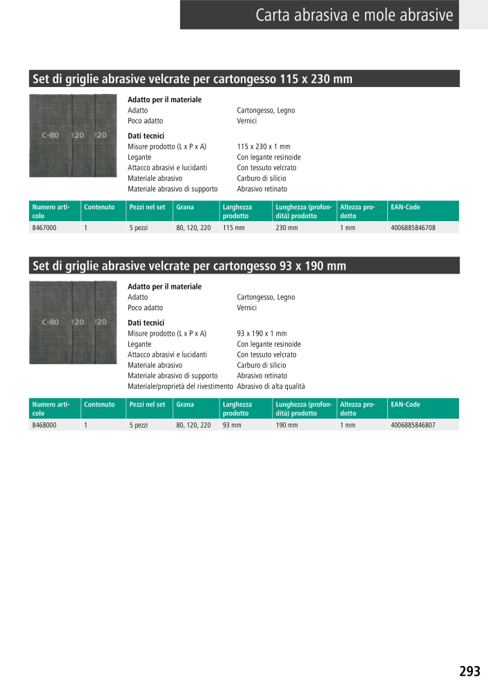 Strumenti del catalogo principale di Wolfcraft n.: 20427 - Pagina 293