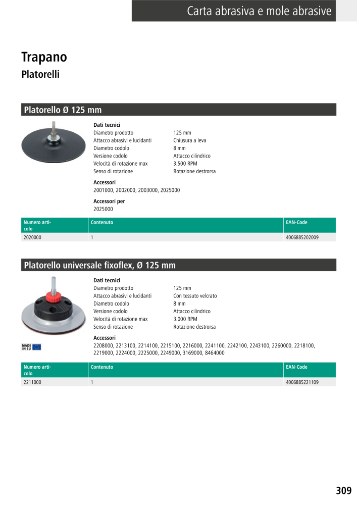 Strumenti del catalogo principale di Wolfcraft n.: 20427 - Pagina 309