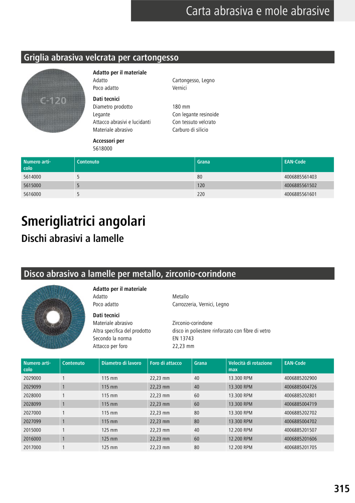 Strumenti del catalogo principale di Wolfcraft NR.: 20427 - Strona 315