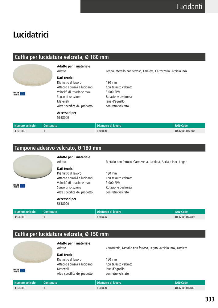 Strumenti del catalogo principale di Wolfcraft NR.: 20427 - Strona 333