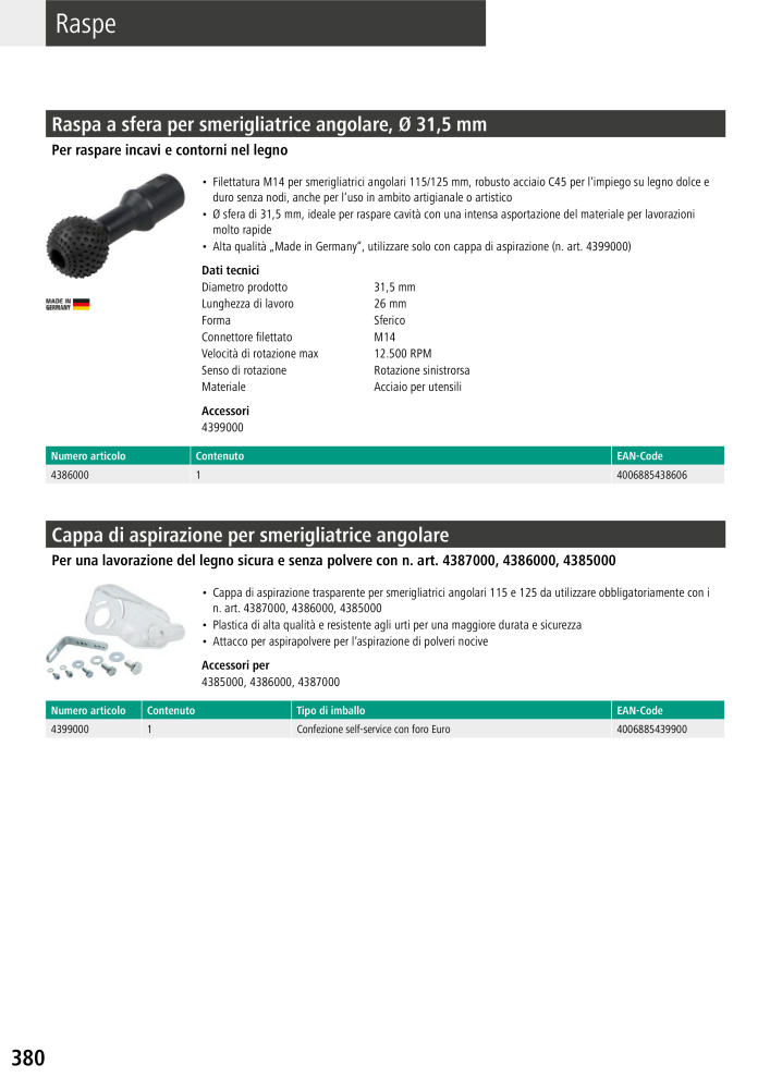 Strumenti del catalogo principale di Wolfcraft n.: 20427 - Pagina 380