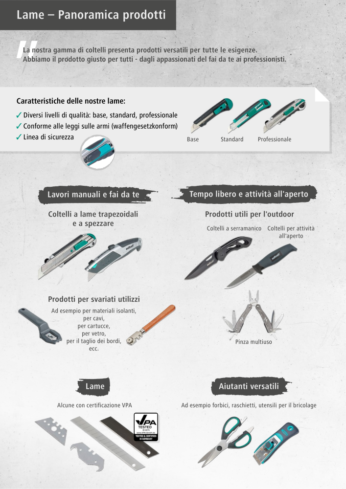 Strumenti del catalogo principale di Wolfcraft NO.: 20427 - Page 427