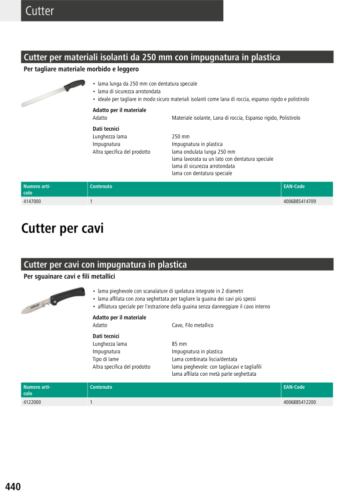 Strumenti del catalogo principale di Wolfcraft NR.: 20427 - Pagina 440