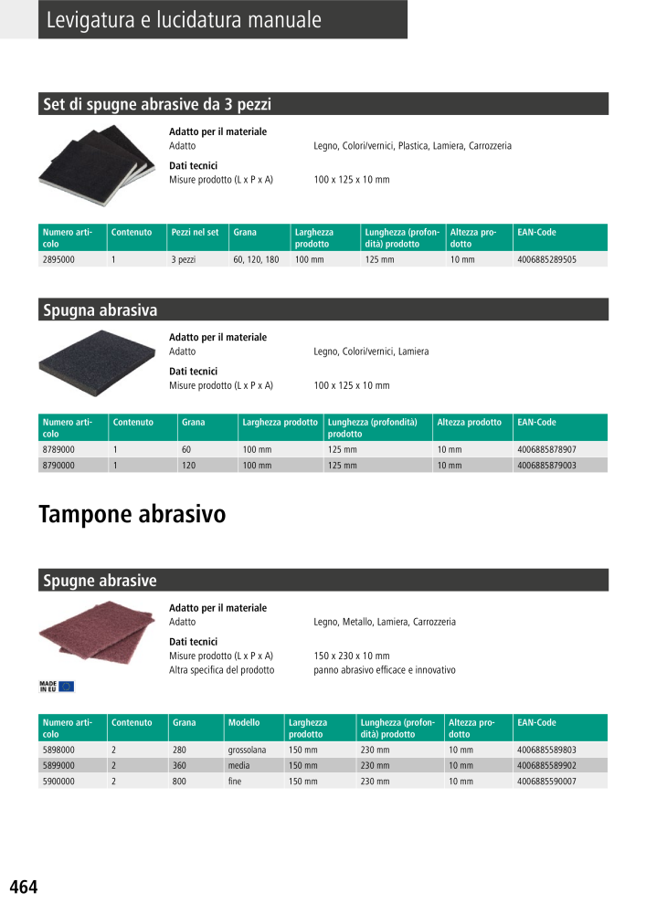 Strumenti del catalogo principale di Wolfcraft n.: 20427 - Pagina 464
