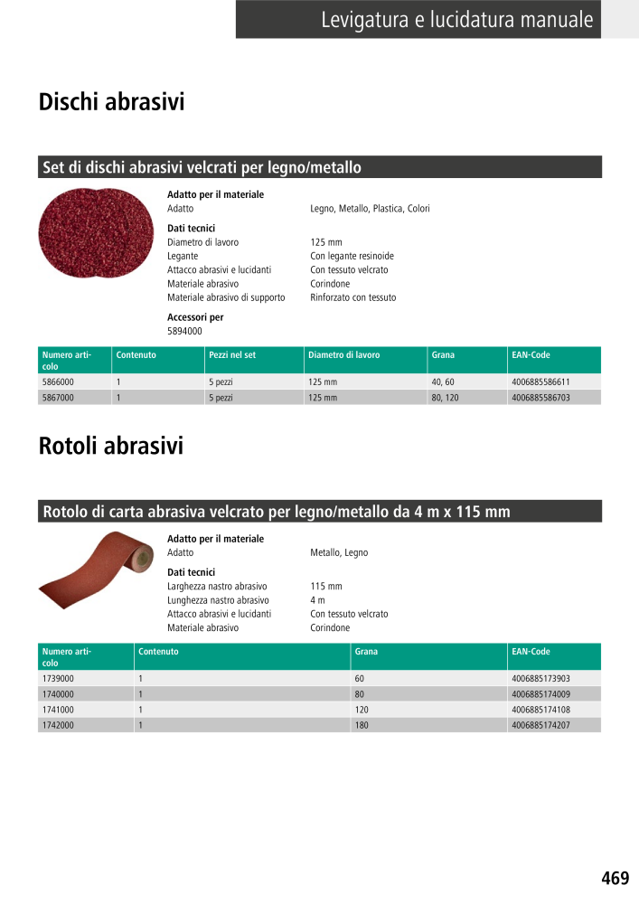 Strumenti del catalogo principale di Wolfcraft n.: 20427 - Pagina 469