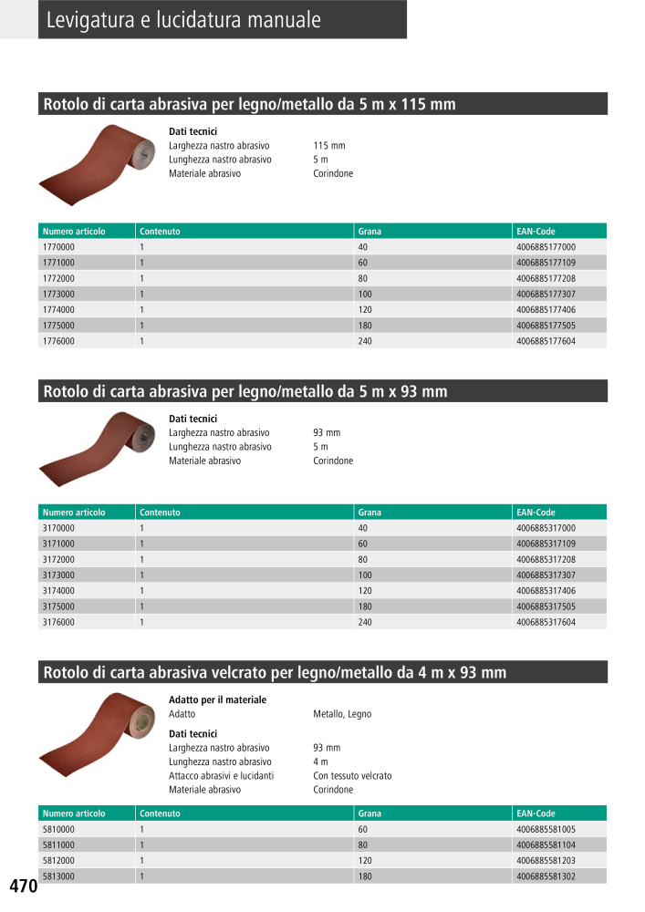 Strumenti del catalogo principale di Wolfcraft Nº: 20427 - Página 470