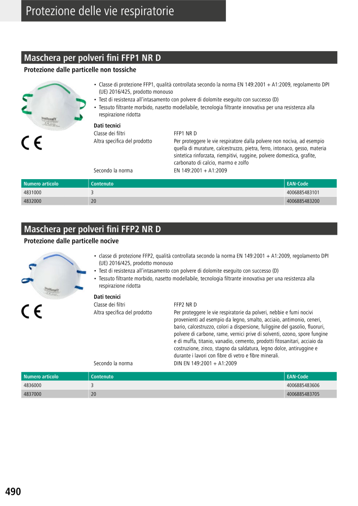Strumenti del catalogo principale di Wolfcraft NO.: 20427 - Page 490