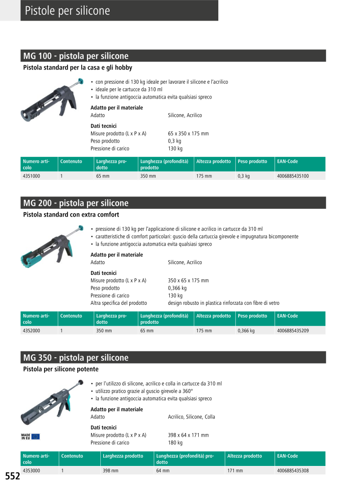 Strumenti del catalogo principale di Wolfcraft NR.: 20427 - Pagina 552