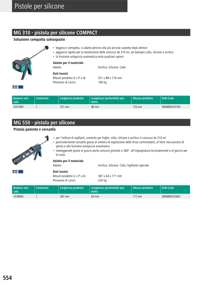 Strumenti del catalogo principale di Wolfcraft NR.: 20427 - Pagina 554