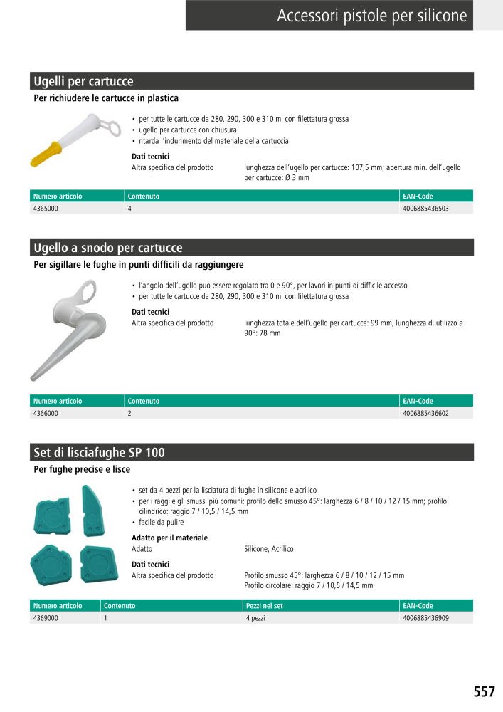 Strumenti del catalogo principale di Wolfcraft NO.: 20427 - Page 557