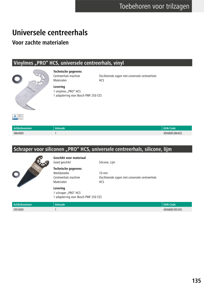 Wolfcraft hoofdcatalogustools NR.: 20428 - Seite 135