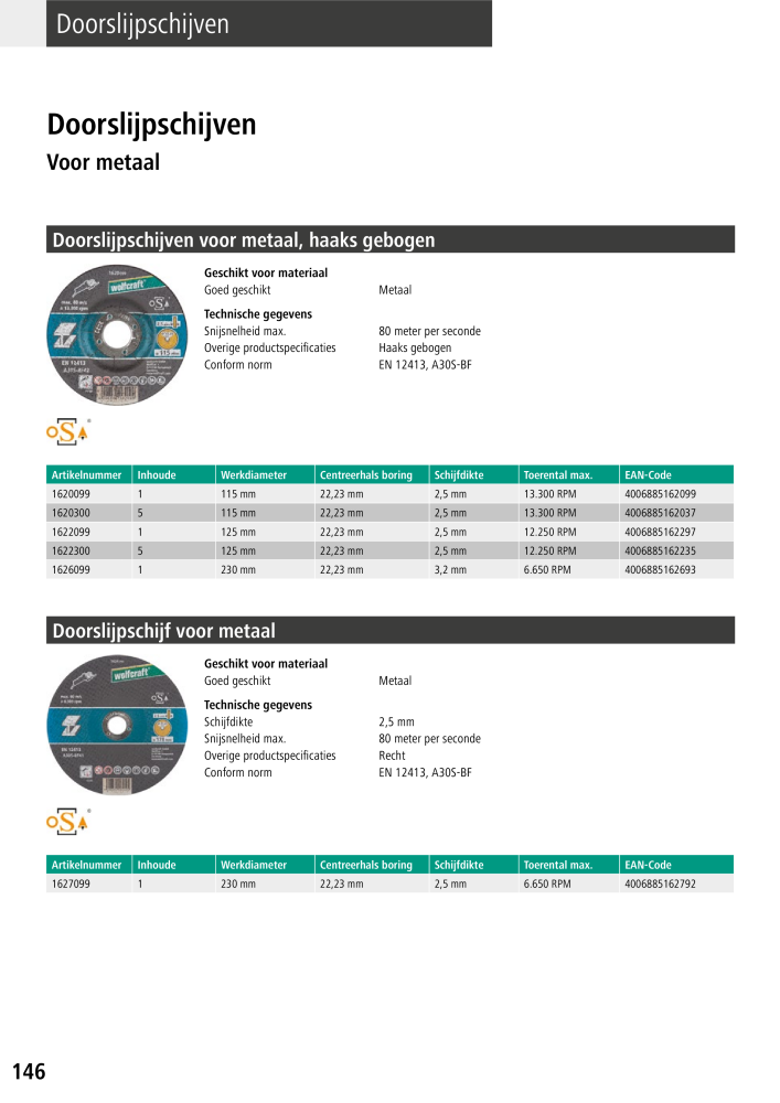 Wolfcraft hoofdcatalogustools NO.: 20428 - Page 146