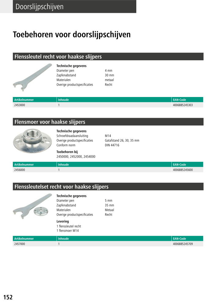 Wolfcraft hoofdcatalogustools NO.: 20428 - Page 152