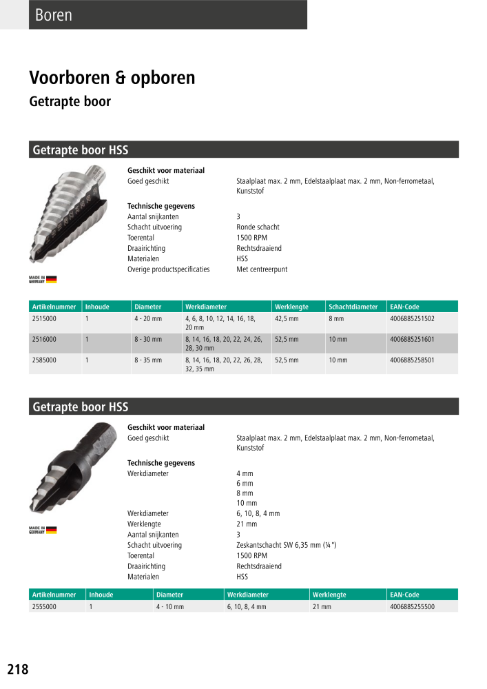 Wolfcraft hoofdcatalogustools NO.: 20428 - Page 218