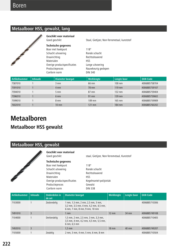 Wolfcraft hoofdcatalogustools NR.: 20428 - Pagina 222