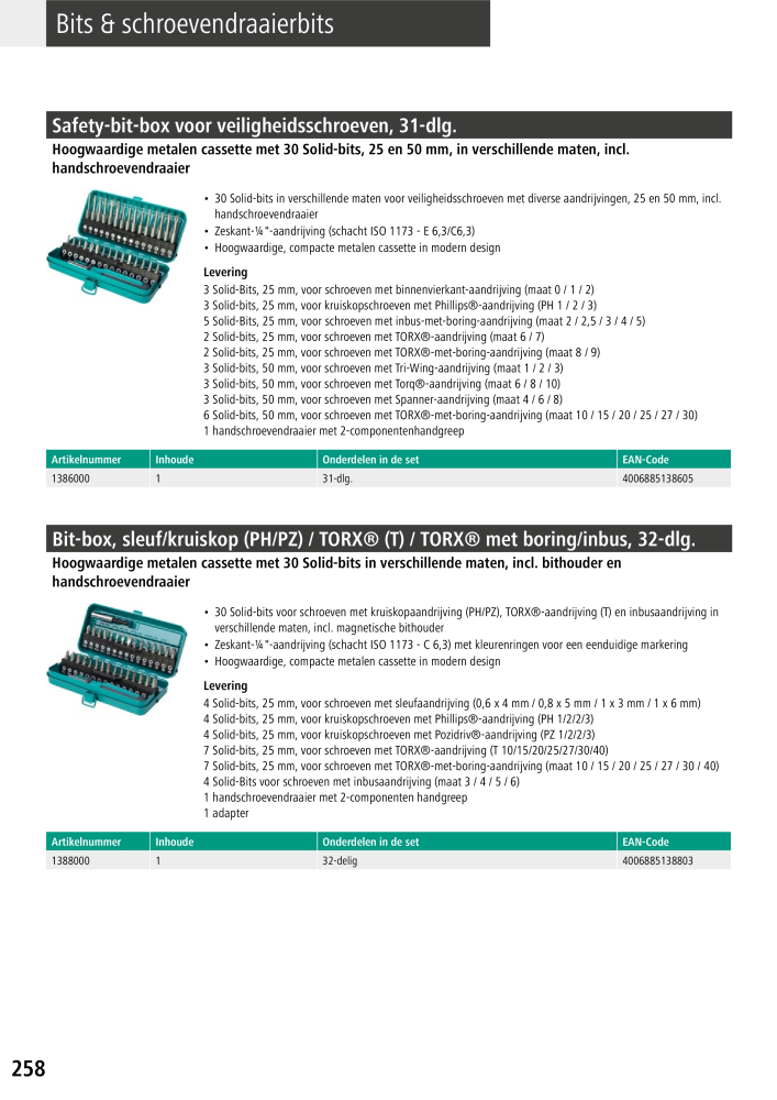 Wolfcraft hoofdcatalogustools Nº: 20428 - Página 258