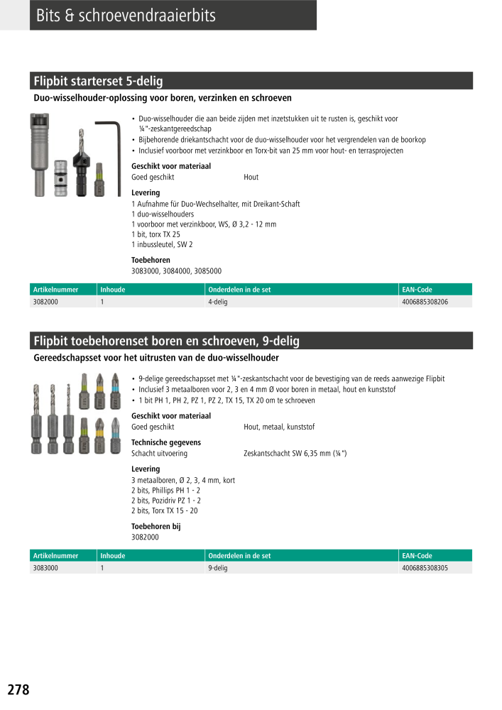 Wolfcraft hoofdcatalogustools NR.: 20428 - Seite 278