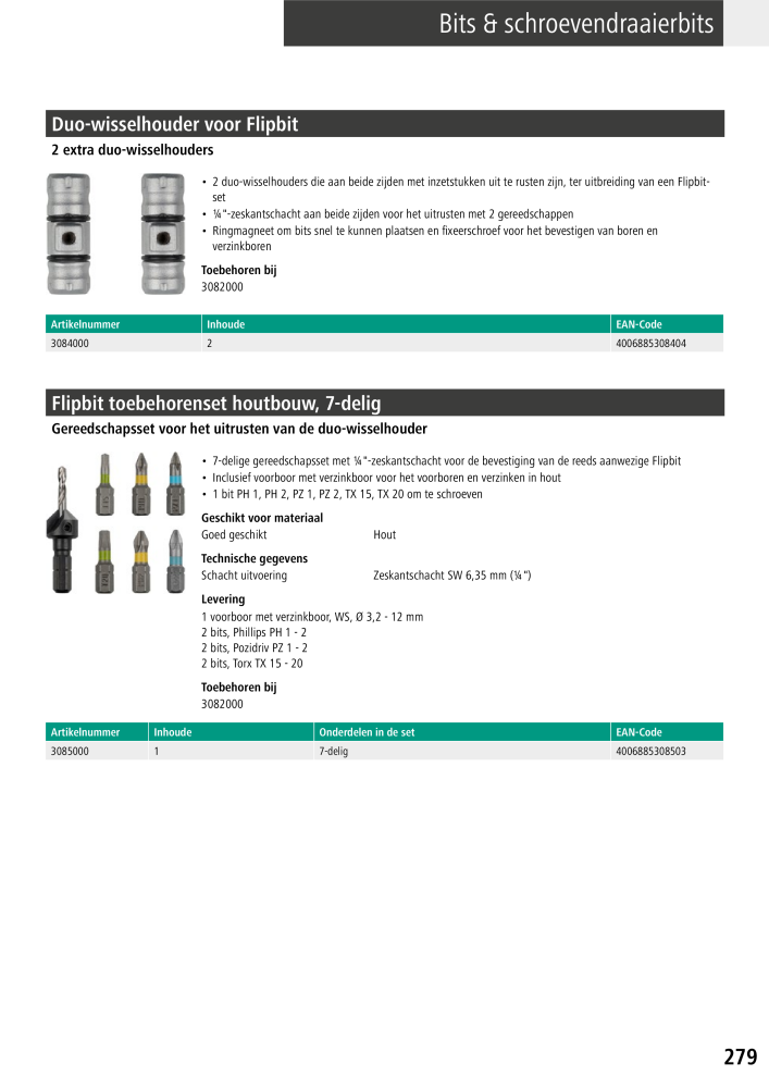 Wolfcraft hoofdcatalogustools NO.: 20428 - Page 279