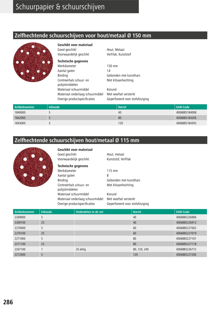 Wolfcraft hoofdcatalogustools NR.: 20428 - Seite 286