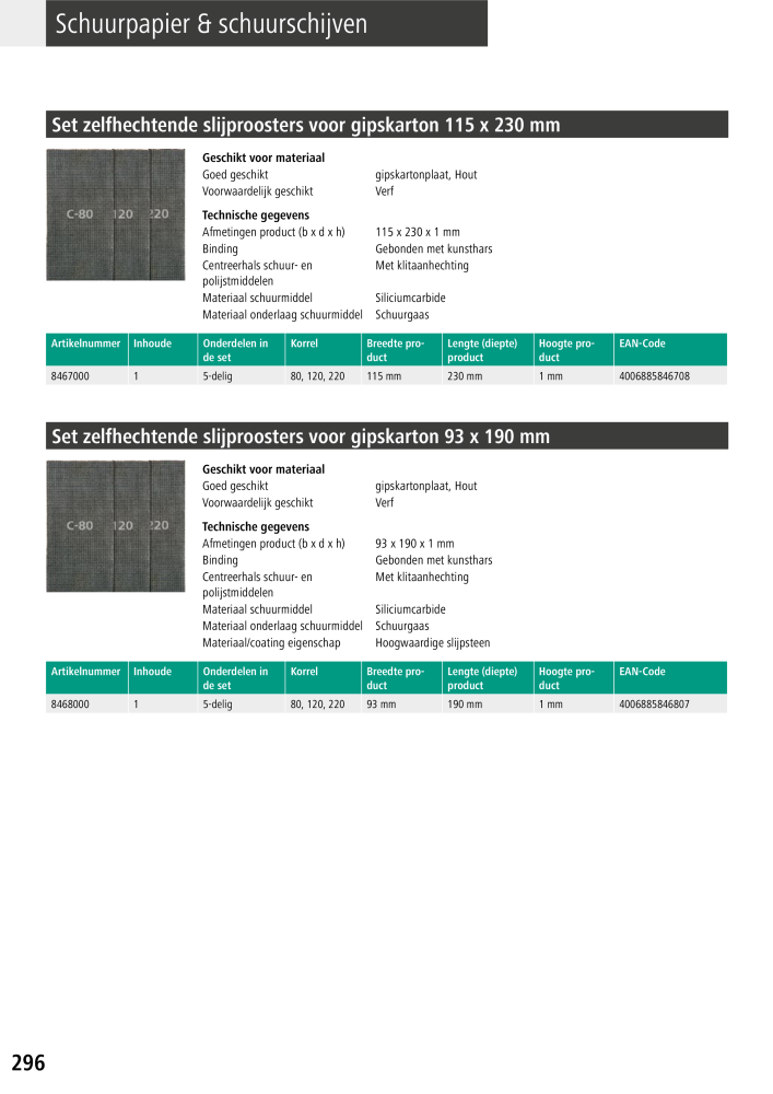 Wolfcraft hoofdcatalogustools NR.: 20428 - Strona 296