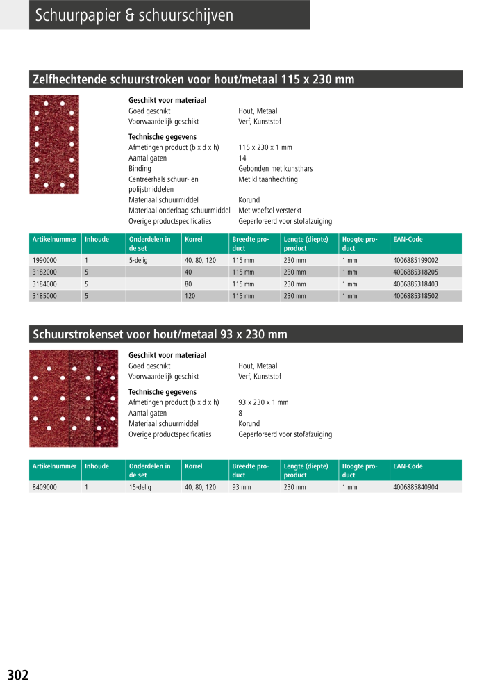 Wolfcraft hoofdcatalogustools NR.: 20428 - Strona 302