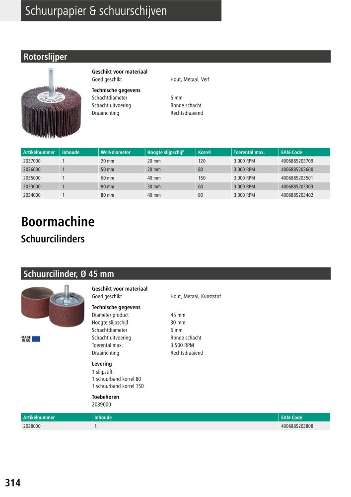 Wolfcraft hoofdcatalogustools NR.: 20428 - Seite 314