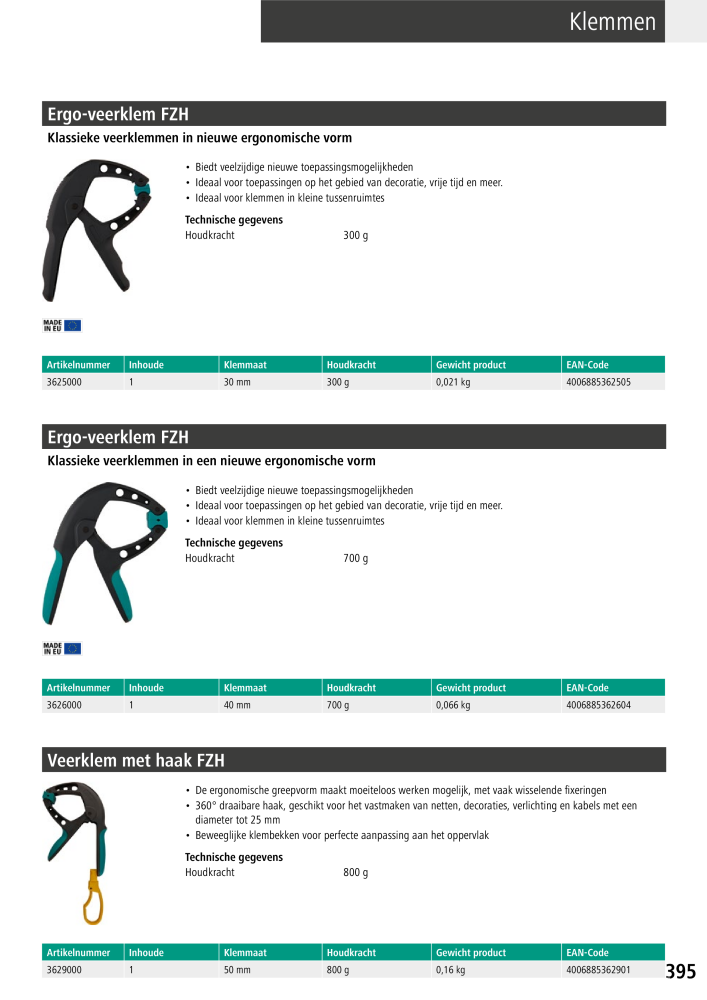 Wolfcraft hoofdcatalogustools NO.: 20428 - Page 395