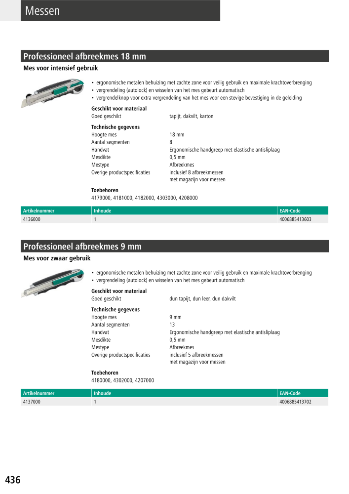 Wolfcraft hoofdcatalogustools Č. 20428 - Strana 436