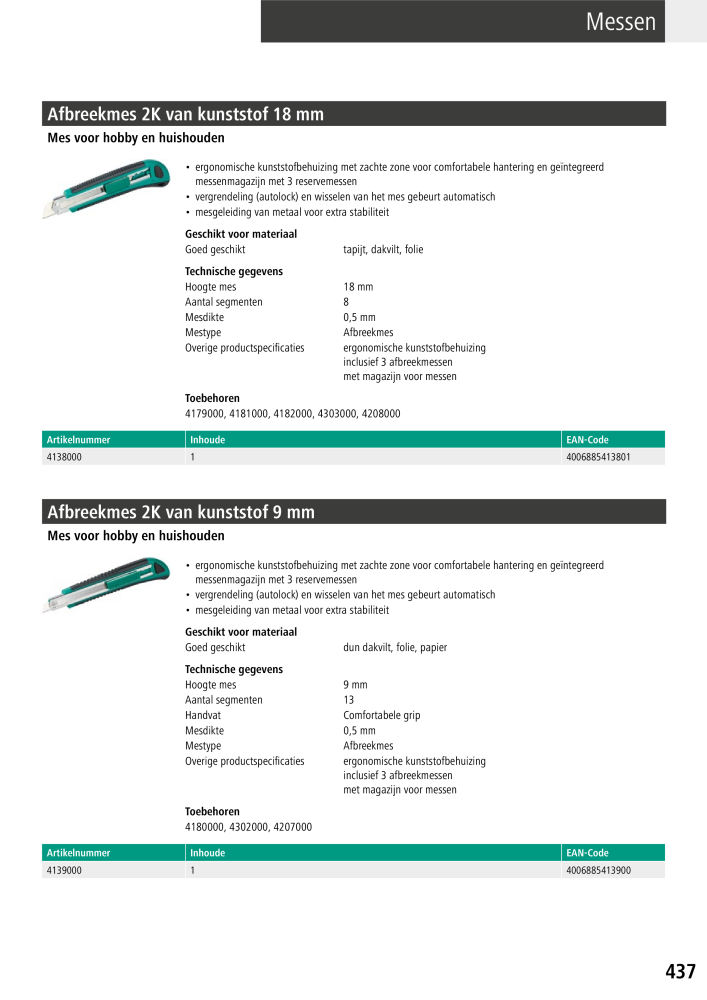 Wolfcraft hoofdcatalogustools NR.: 20428 - Seite 437