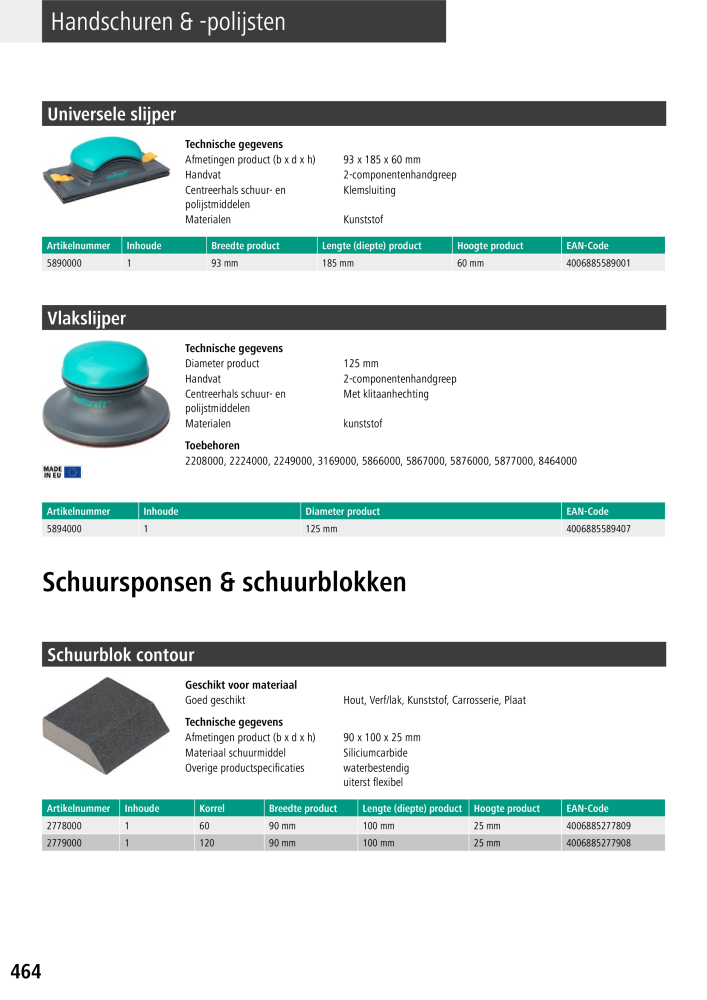 Wolfcraft hoofdcatalogustools NO.: 20428 - Page 464