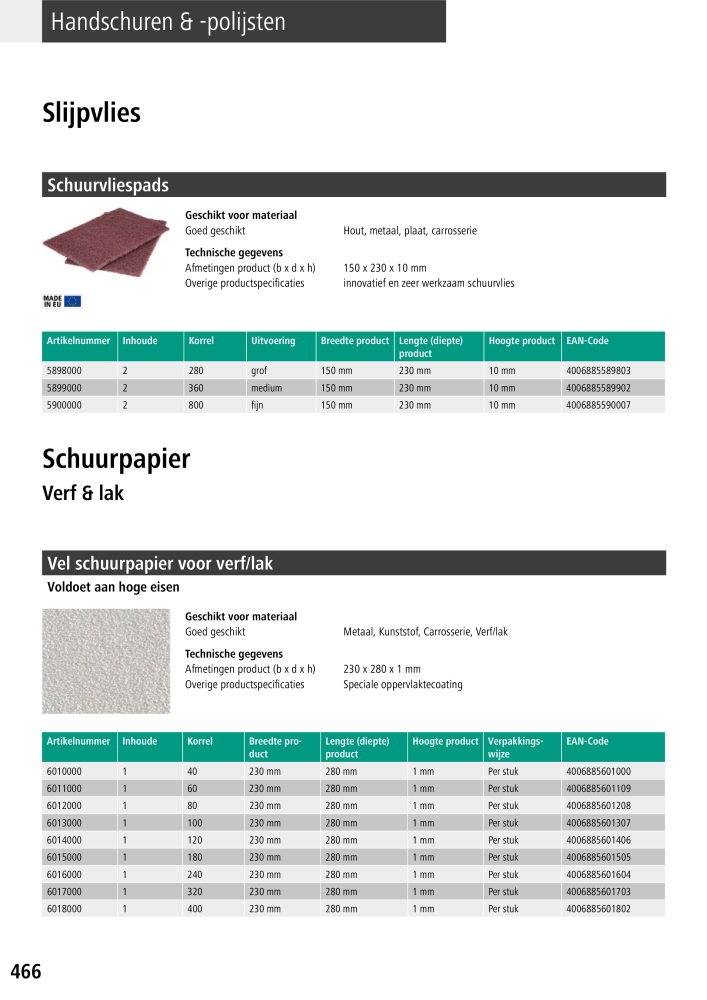 Wolfcraft hoofdcatalogustools Nb. : 20428 - Page 466