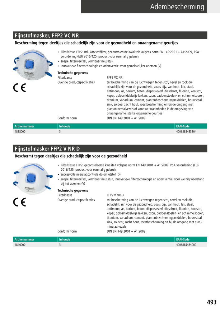 Wolfcraft hoofdcatalogustools NO.: 20428 - Page 493