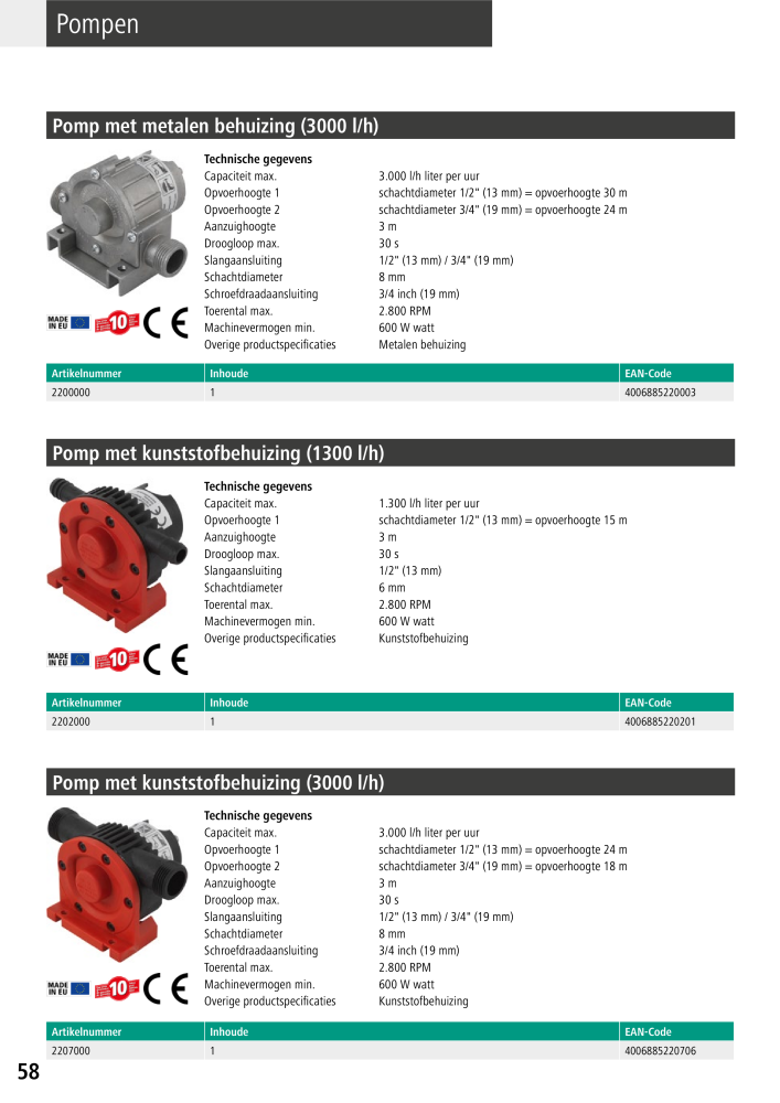 Wolfcraft hoofdcatalogustools Nº: 20428 - Página 58