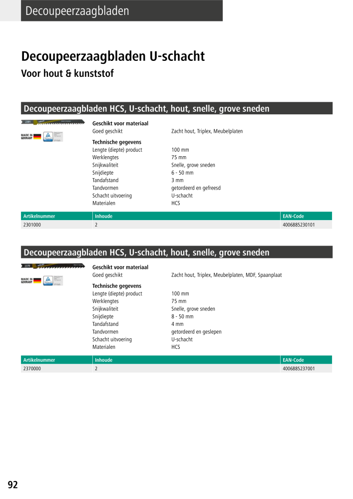 Wolfcraft hoofdcatalogustools NO.: 20428 - Page 92