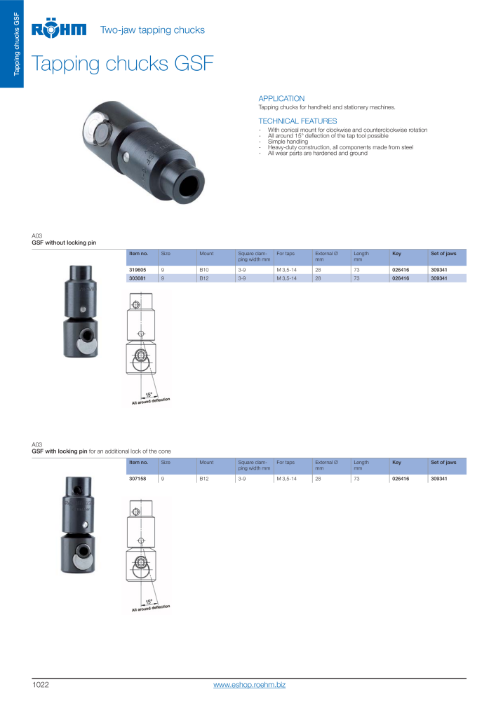 Röhm Main Catalogue Clamping Technology NO.: 2043 - Page 24