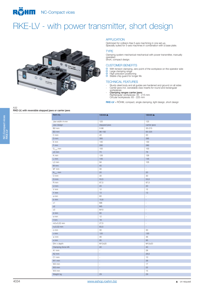 Röhm Main Catalogue Clamping Technology NO.: 2043 - Page 264