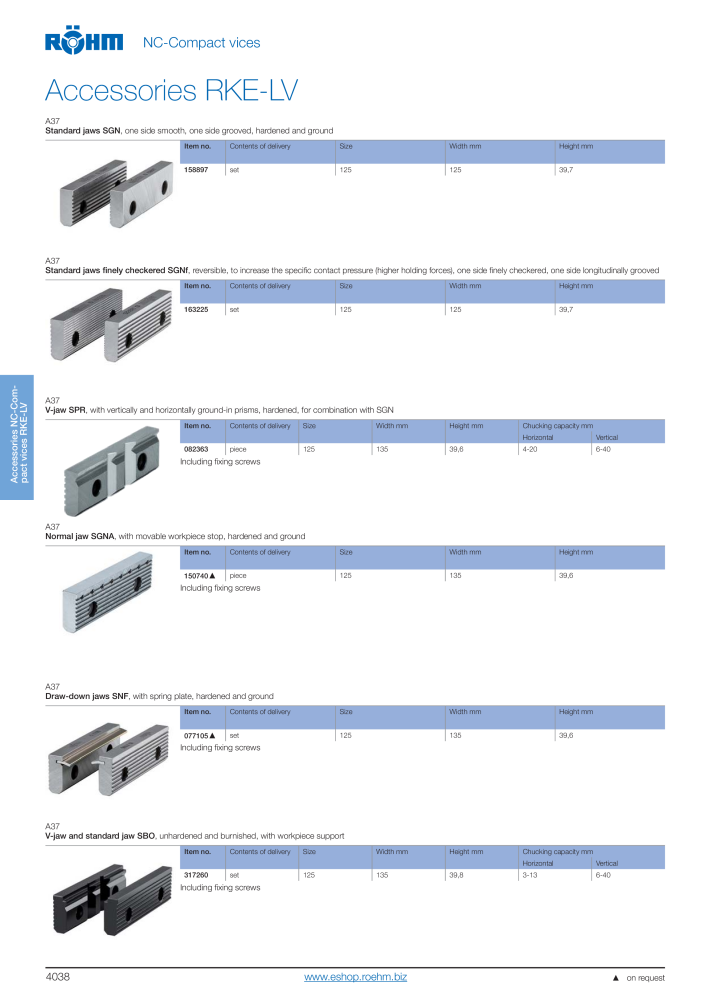 Röhm Main Catalogue Clamping Technology NO.: 2043 - Page 268