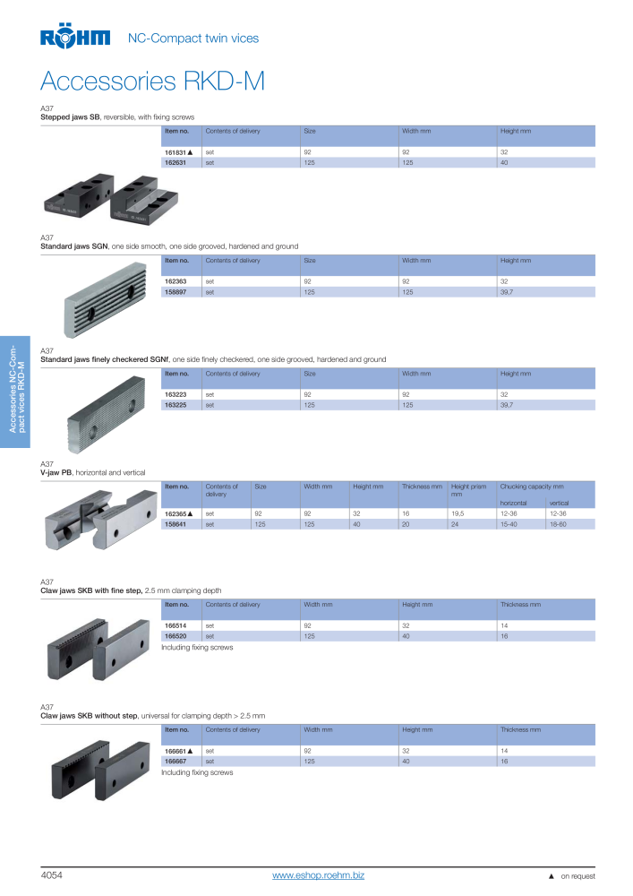 Röhm Main Catalogue Clamping Technology NO.: 2043 - Page 284