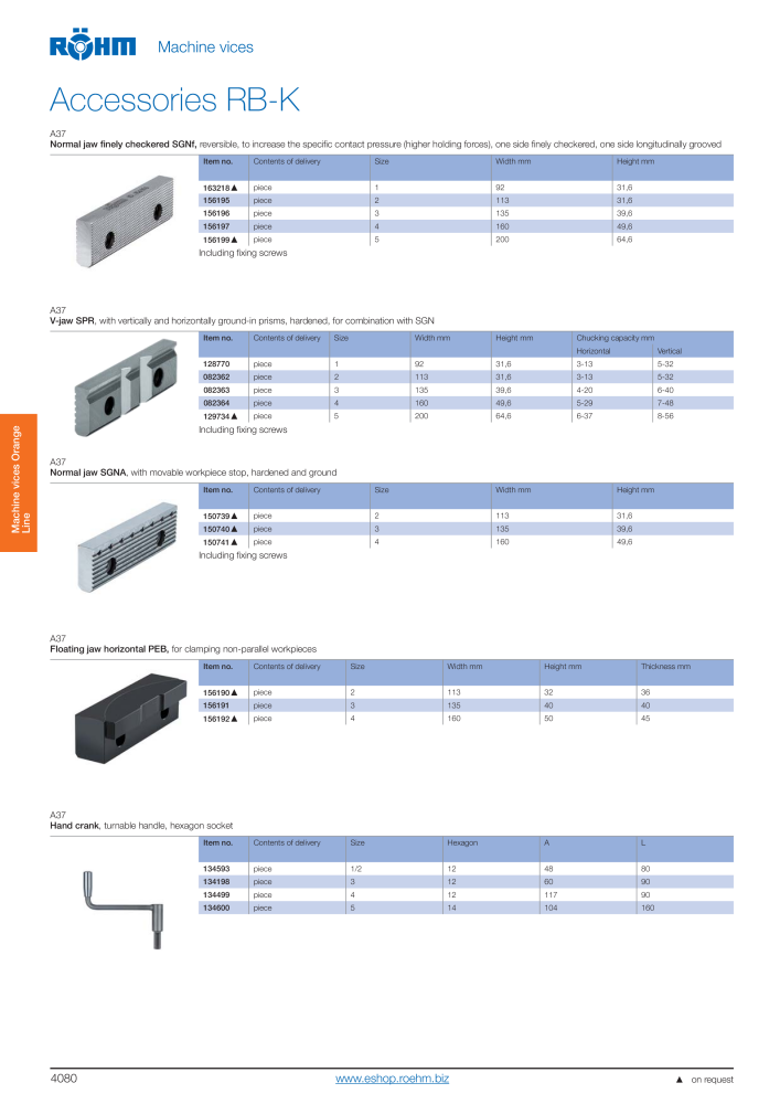 Röhm Main Catalogue Clamping Technology NO.: 2043 - Page 310