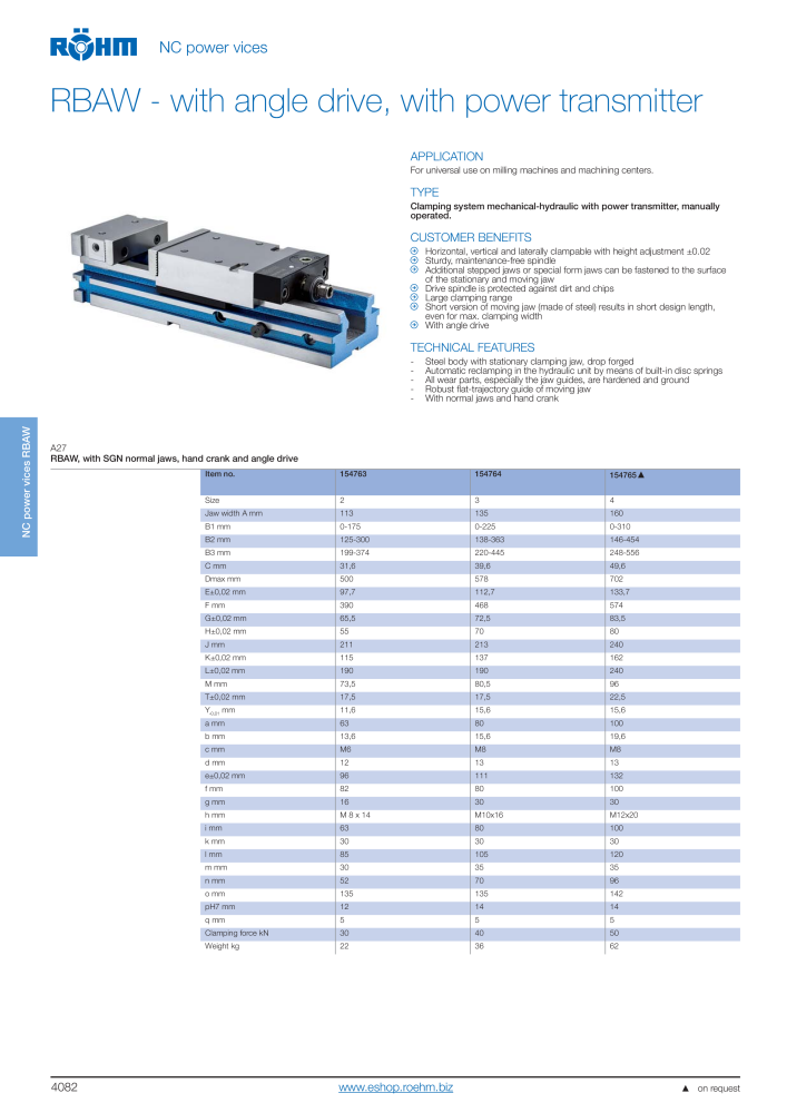 Röhm Main Catalogue Clamping Technology NO.: 2043 - Page 312