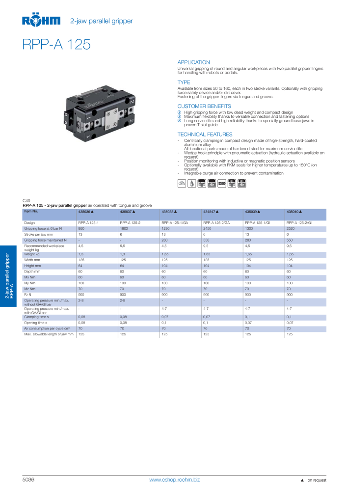 Röhm Main Catalogue Clamping Technology Nb. : 2043 - Page 418