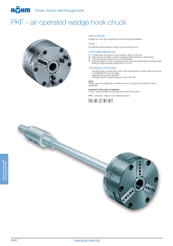 Röhm Main Catalogue Clamping Technology Nb. : 2043 - Page 554